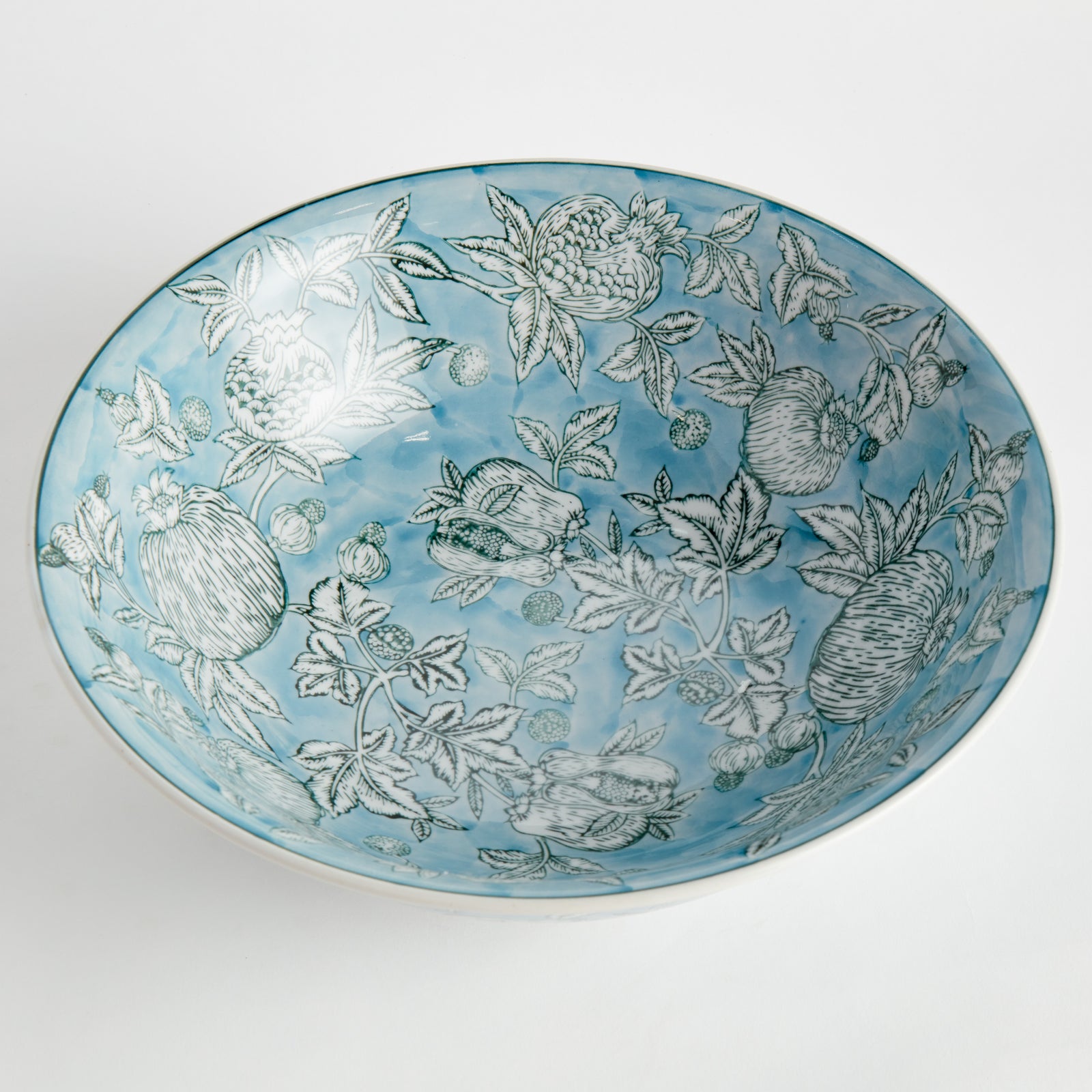 POMEGRANATE SKETCH DECORATIVE BOWL