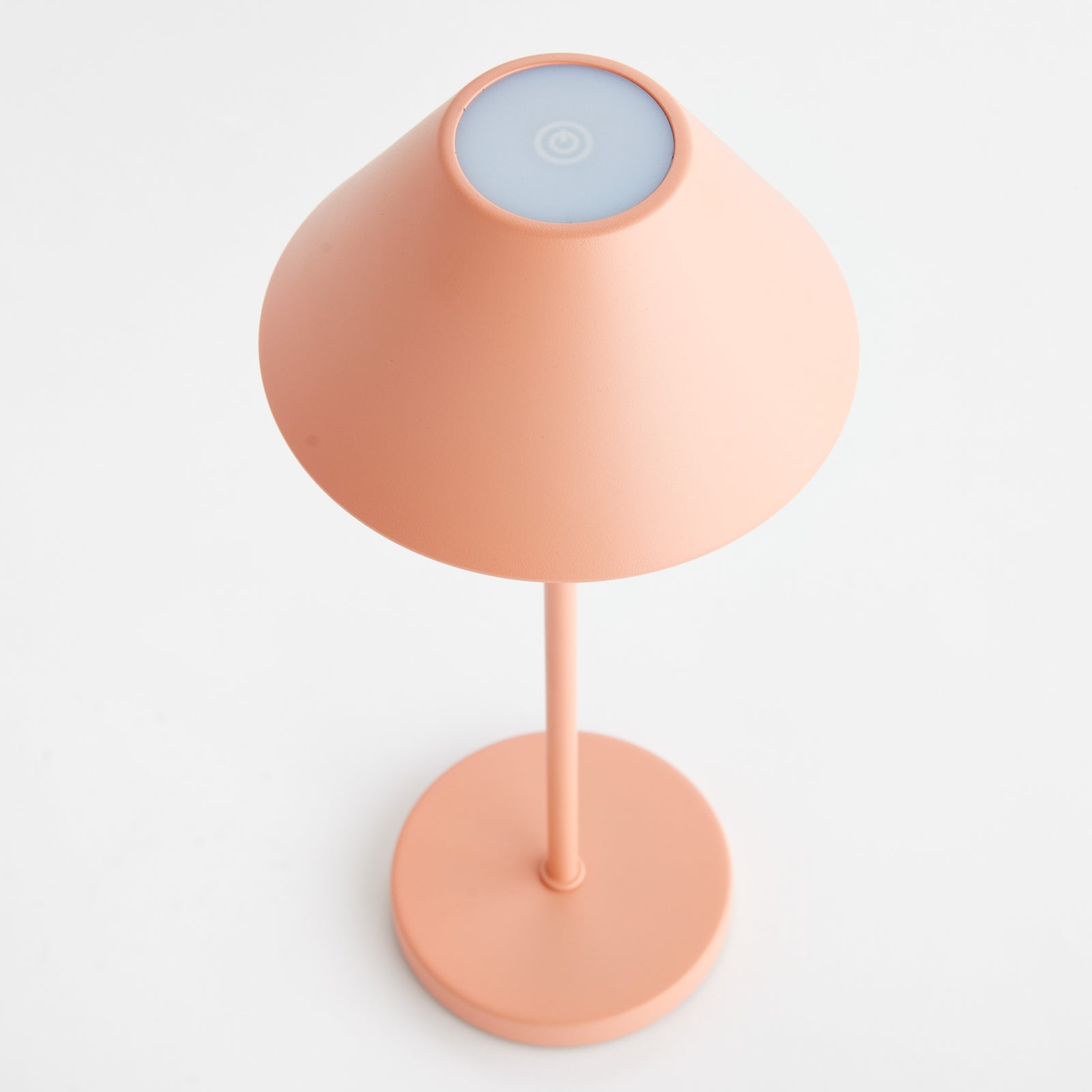 ALLUNA CORDLESS LED LAMP 14" - Melon