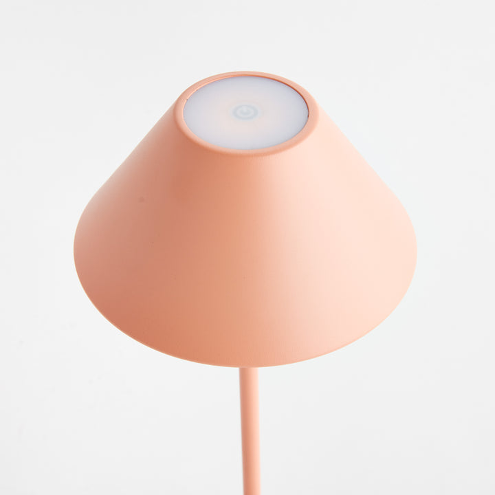ALLUNA CORDLESS LED LAMP 14" - Melon