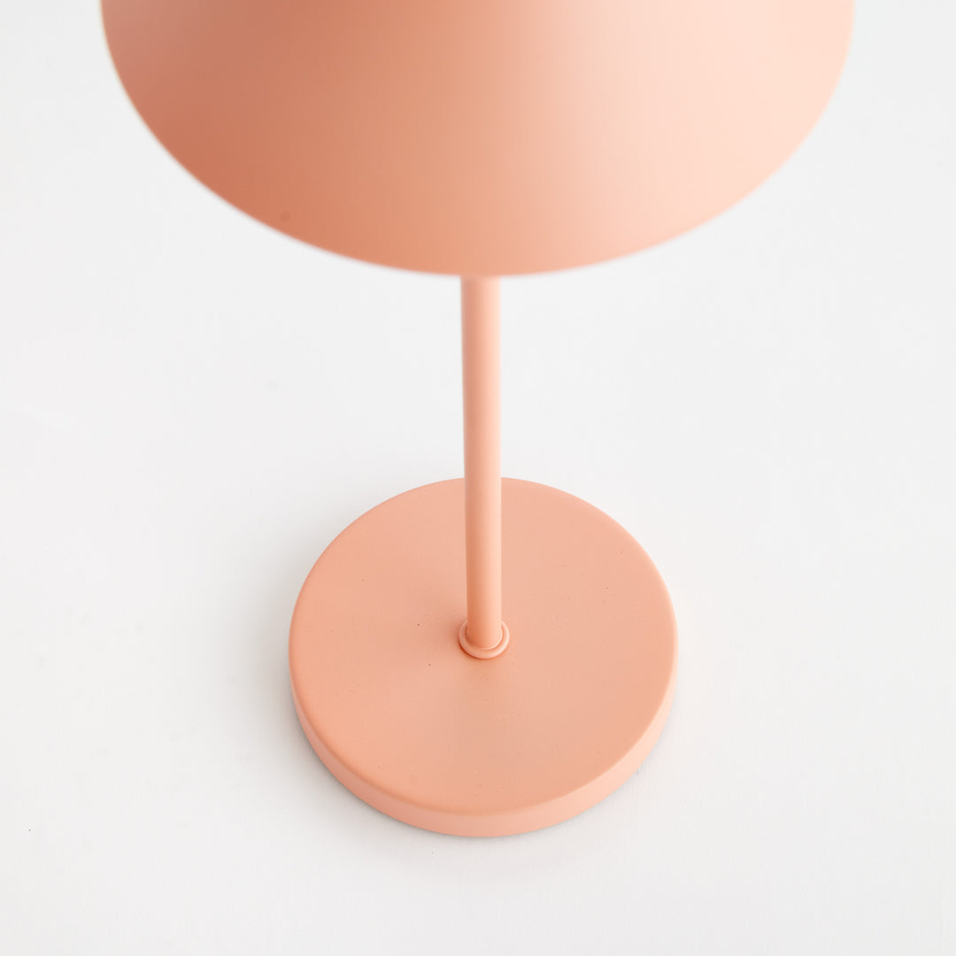 ALLUNA CORDLESS LED LAMP 14" - Melon