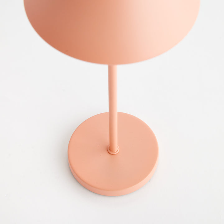 ALLUNA CORDLESS LED LAMP 14" - Melon