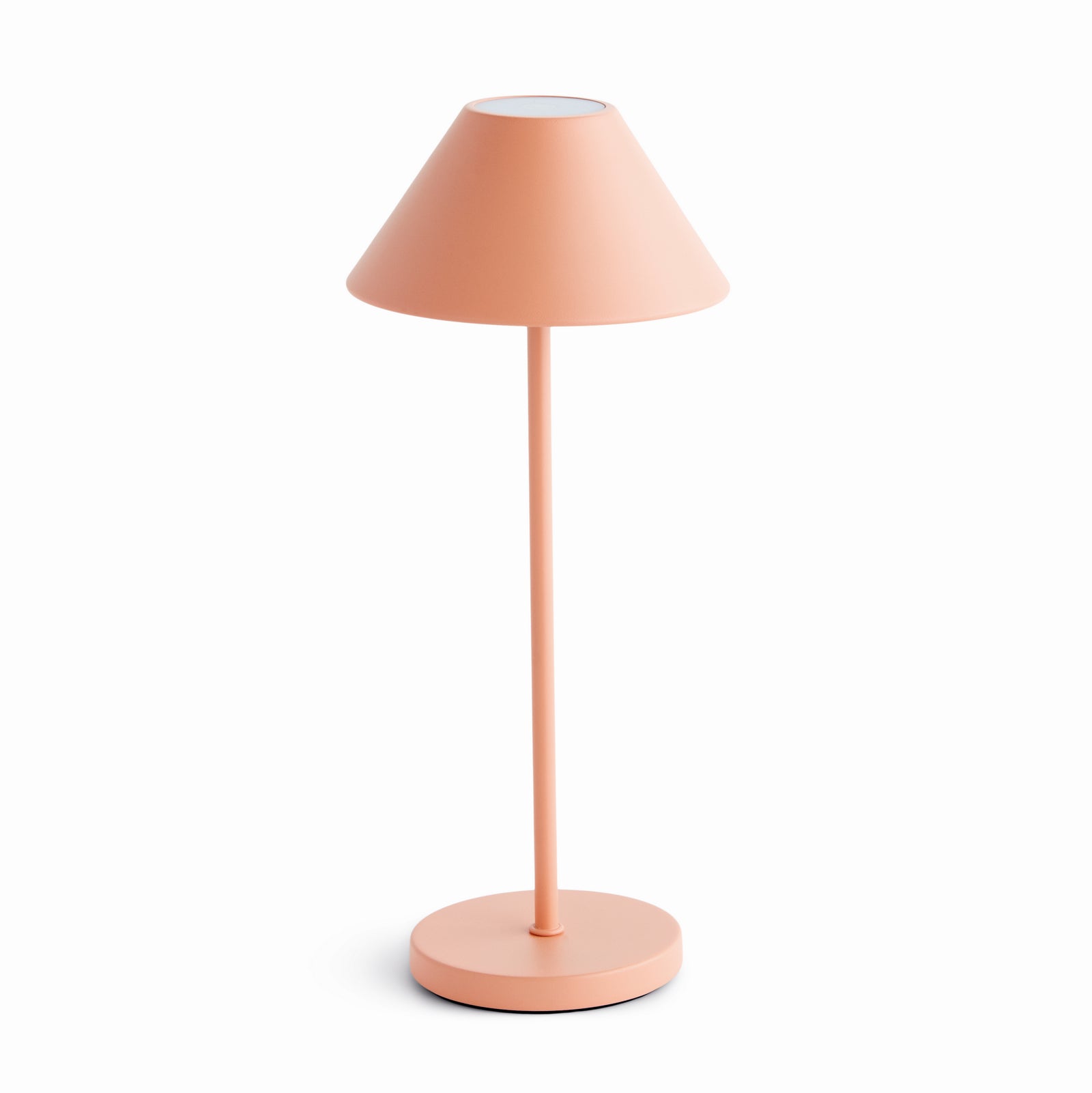 ALLUNA CORDLESS LED LAMP 14" - Melon