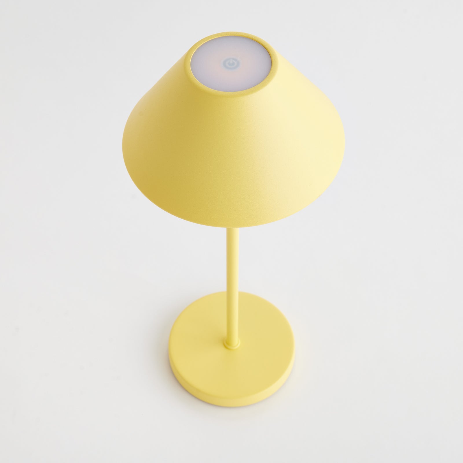 ALLUNA CORDLESS LED LAMP 14" - Yellow