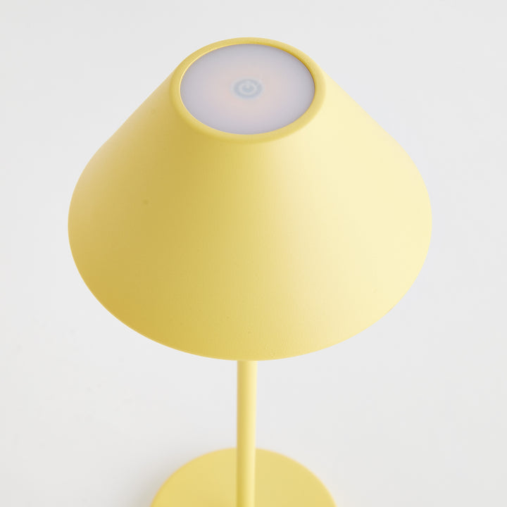 ALLUNA CORDLESS LED LAMP 14" - Yellow