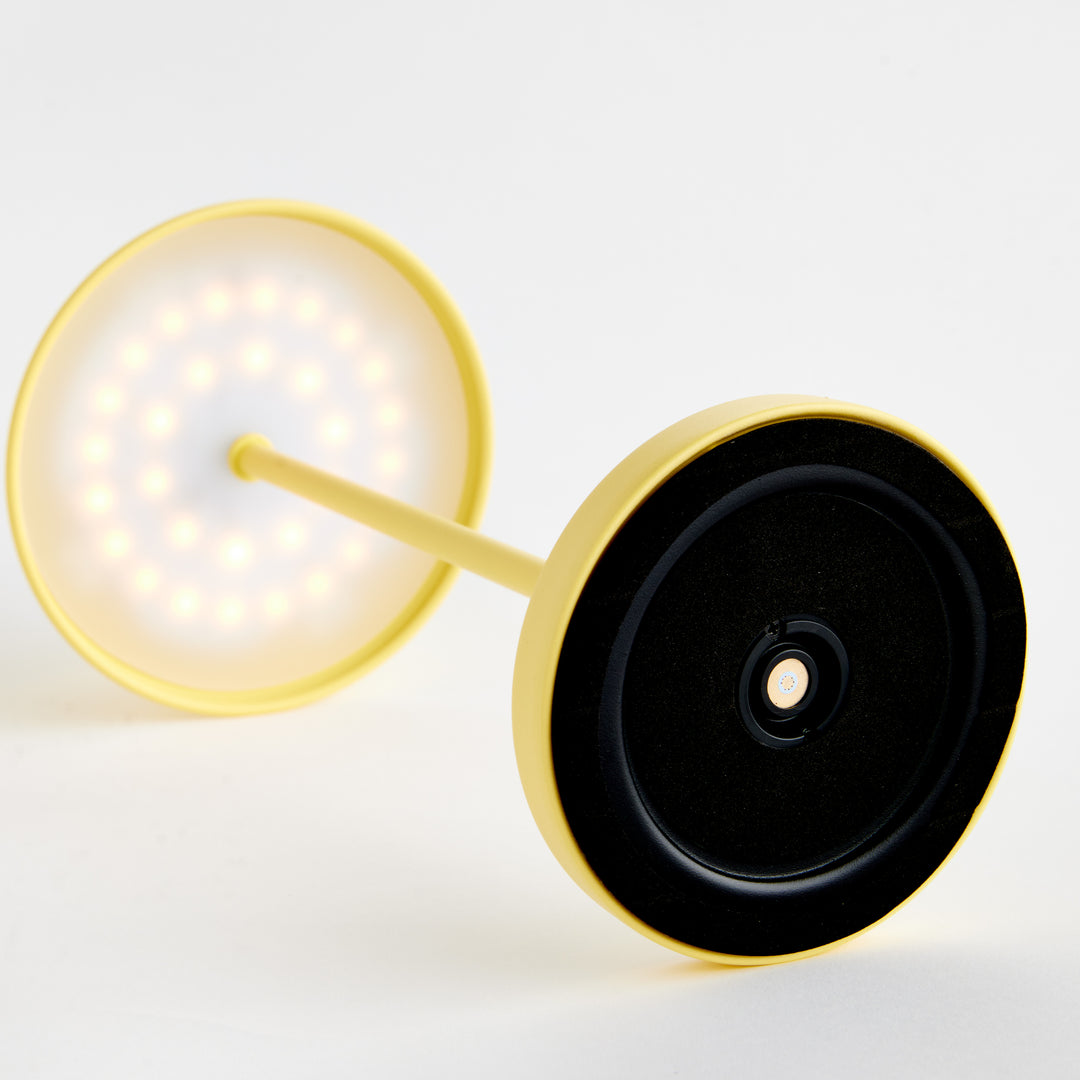 ALLUNA CORDLESS LED LAMP 14" - Yellow