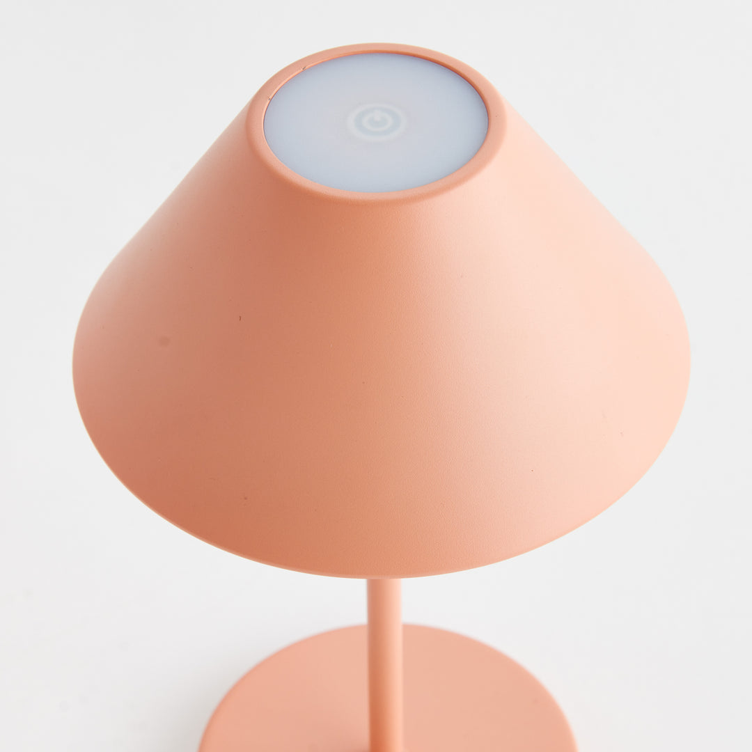 ALLUNA CORDLESS LED LAMP 10" - Melon