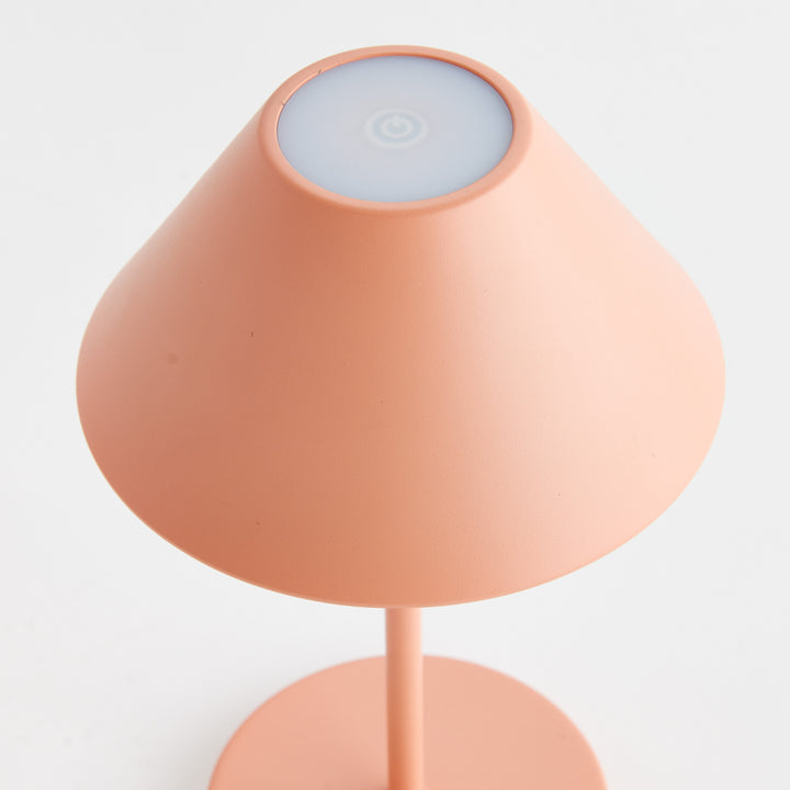 ALLUNA CORDLESS LED LAMP 10" - Melon