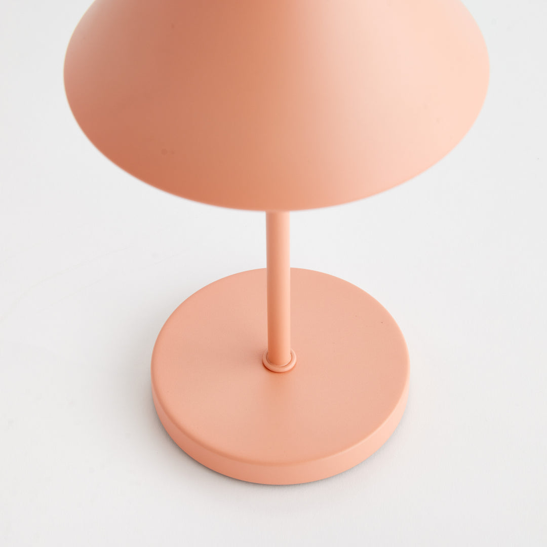 ALLUNA CORDLESS LED LAMP 10" - Melon