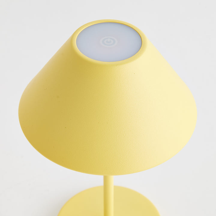 ALLUNA CORDLESS LED LAMP 10" - Yellow