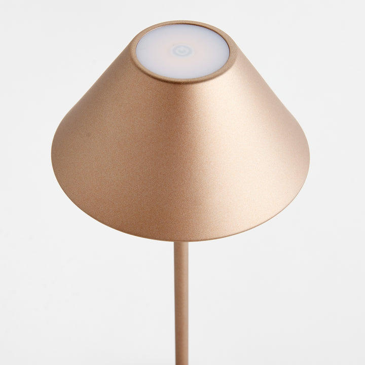 ALLUNA CORDLESS LED LAMP 14" - Bronze