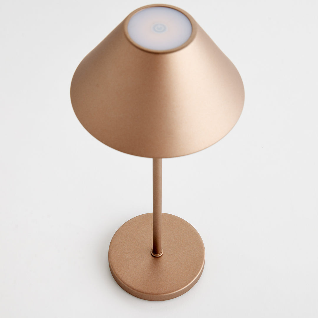 ALLUNA CORDLESS LED LAMP 14" - Bronze