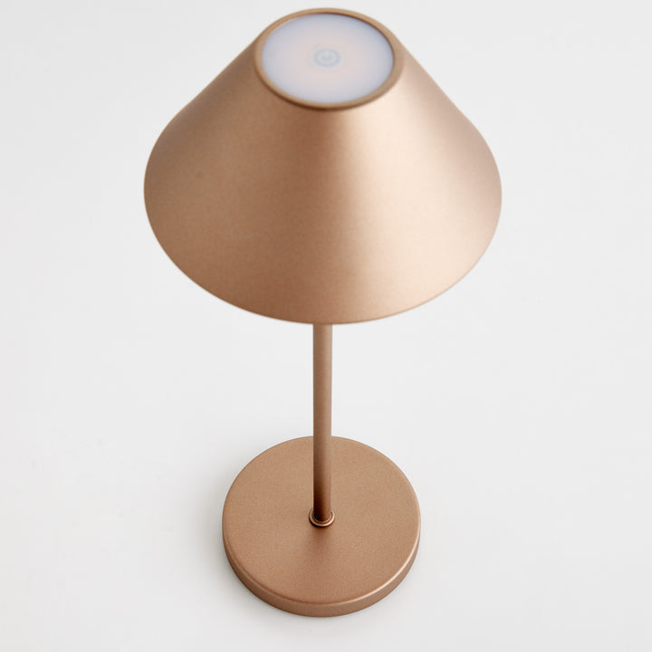 ALLUNA CORDLESS LED LAMP 14" - Bronze