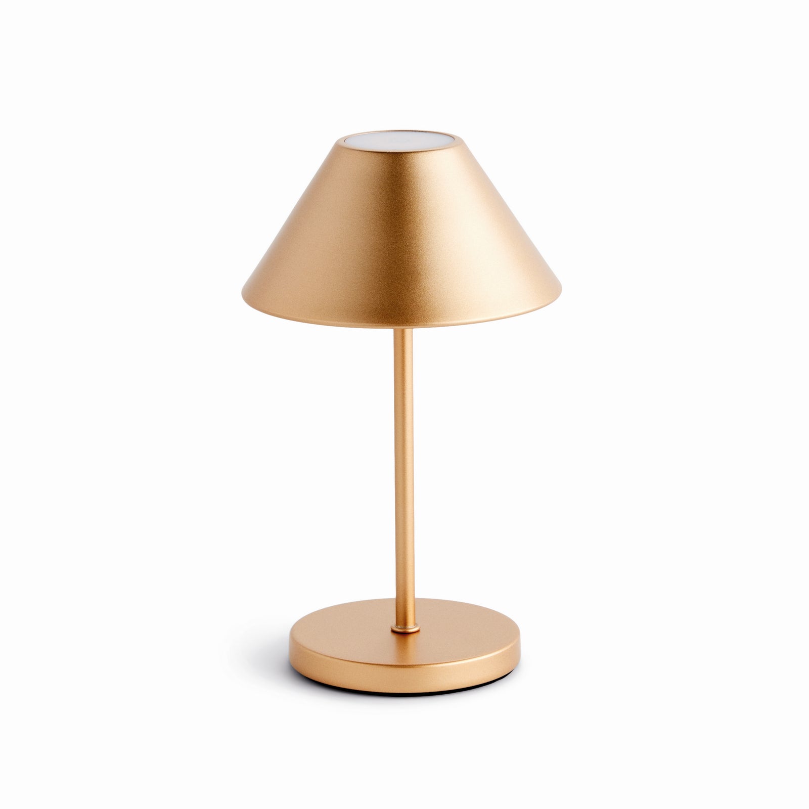 ALLUNA CORDLESS LED LAMP 10" - Champagne Gold