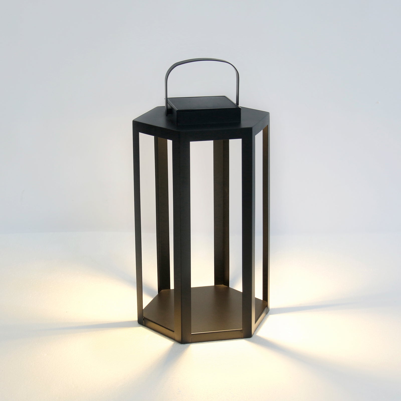 JOYCE SOLAR LANTERN 18" - Black