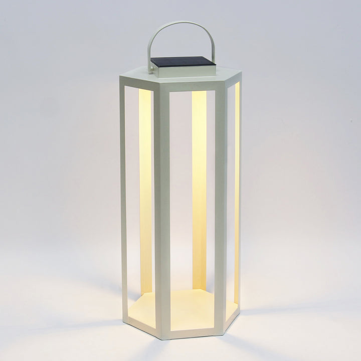JOYCE SOLAR LANTERN 24" - Ivory