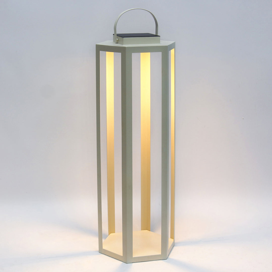 JOYCE SOLAR LANTERN 30" - Ivory
