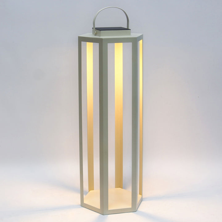 JOYCE SOLAR LANTERN 30" - Ivory