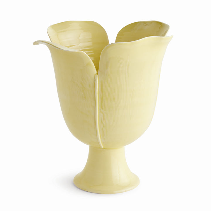 PETALO VASE LARGE - Yellow Ice