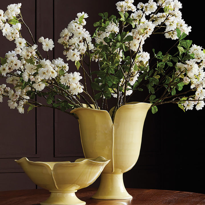 PETALO VASE LARGE - Yellow Ice