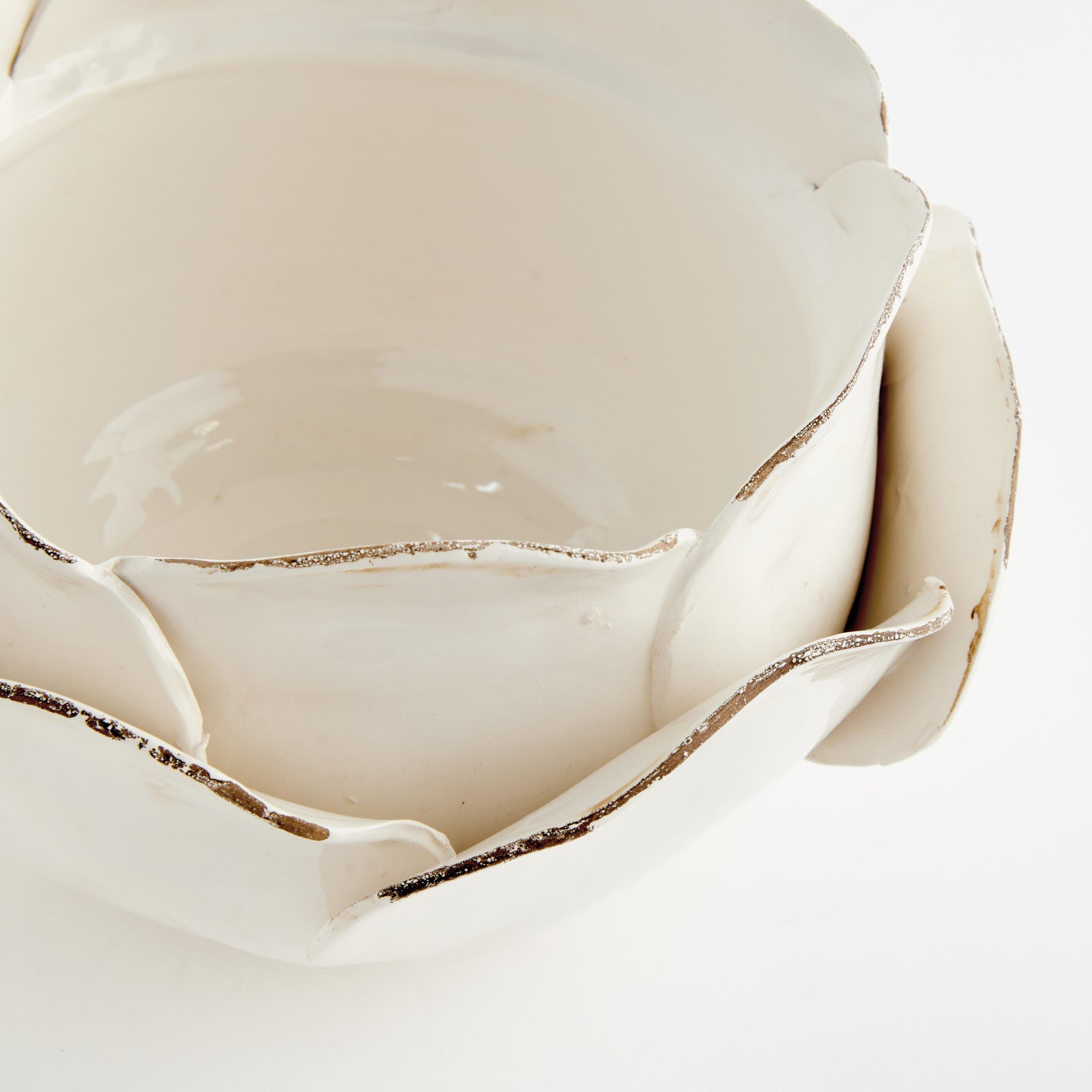 DI ROSA DECORATIVE BOWL SMALL - White