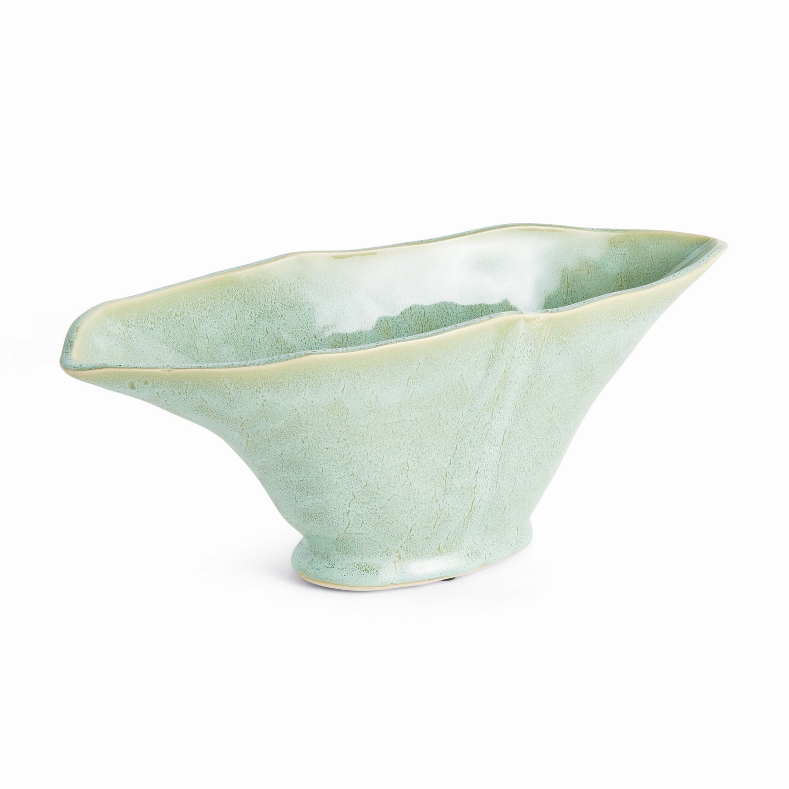 MADARA OVAL VASE SMALL - Green