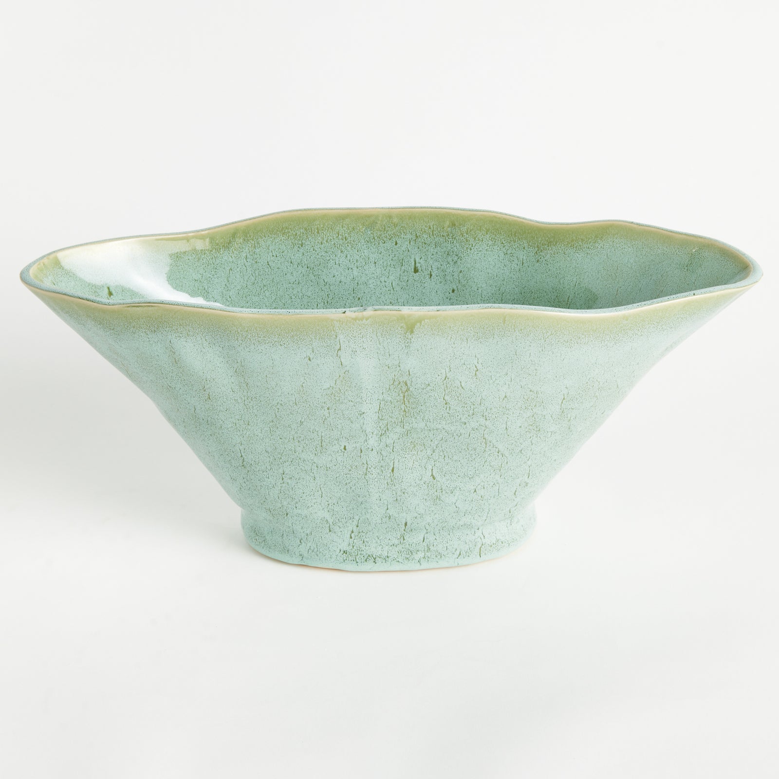 MADARA OVAL VASE LARGE - Green