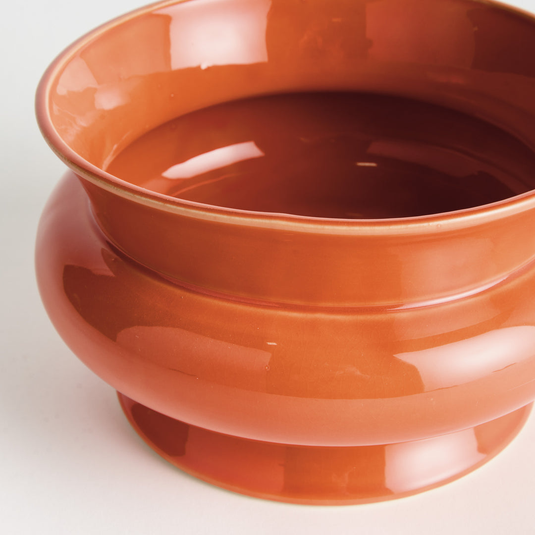 CORA WIDE POT - Orange