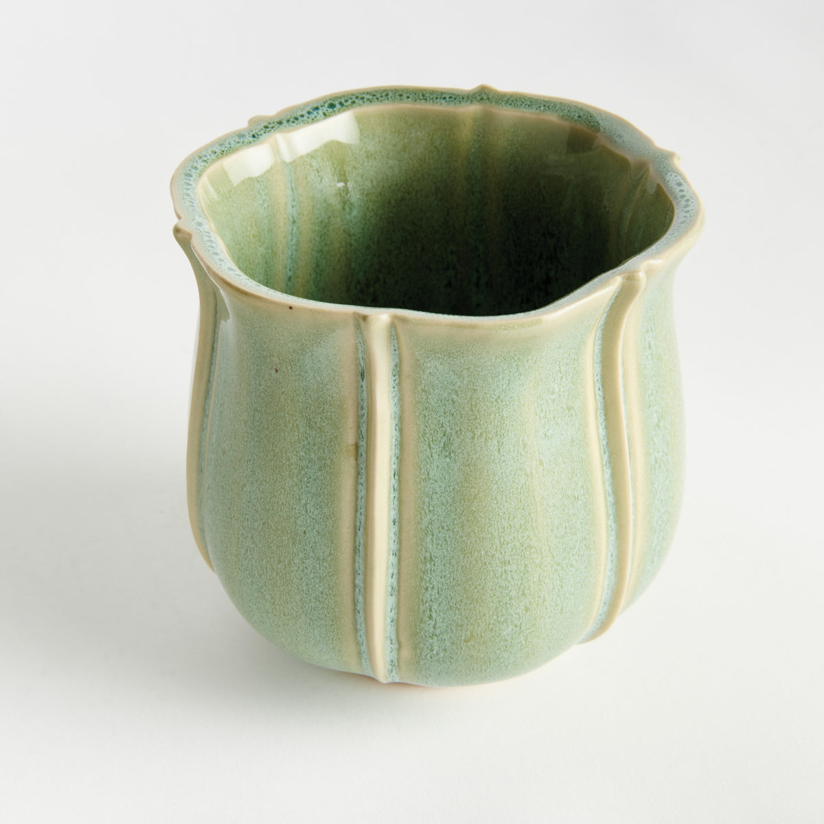 ALLISON POT SMALL - Green