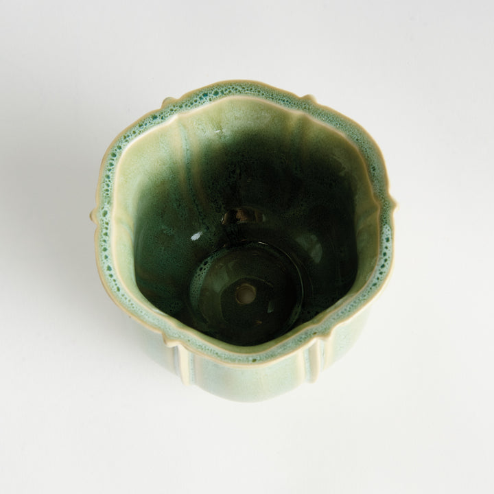 ALLISON POT SMALL - Green