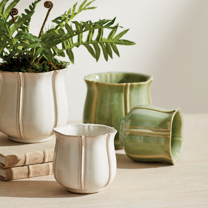 ALLISON POT LARGE - Green