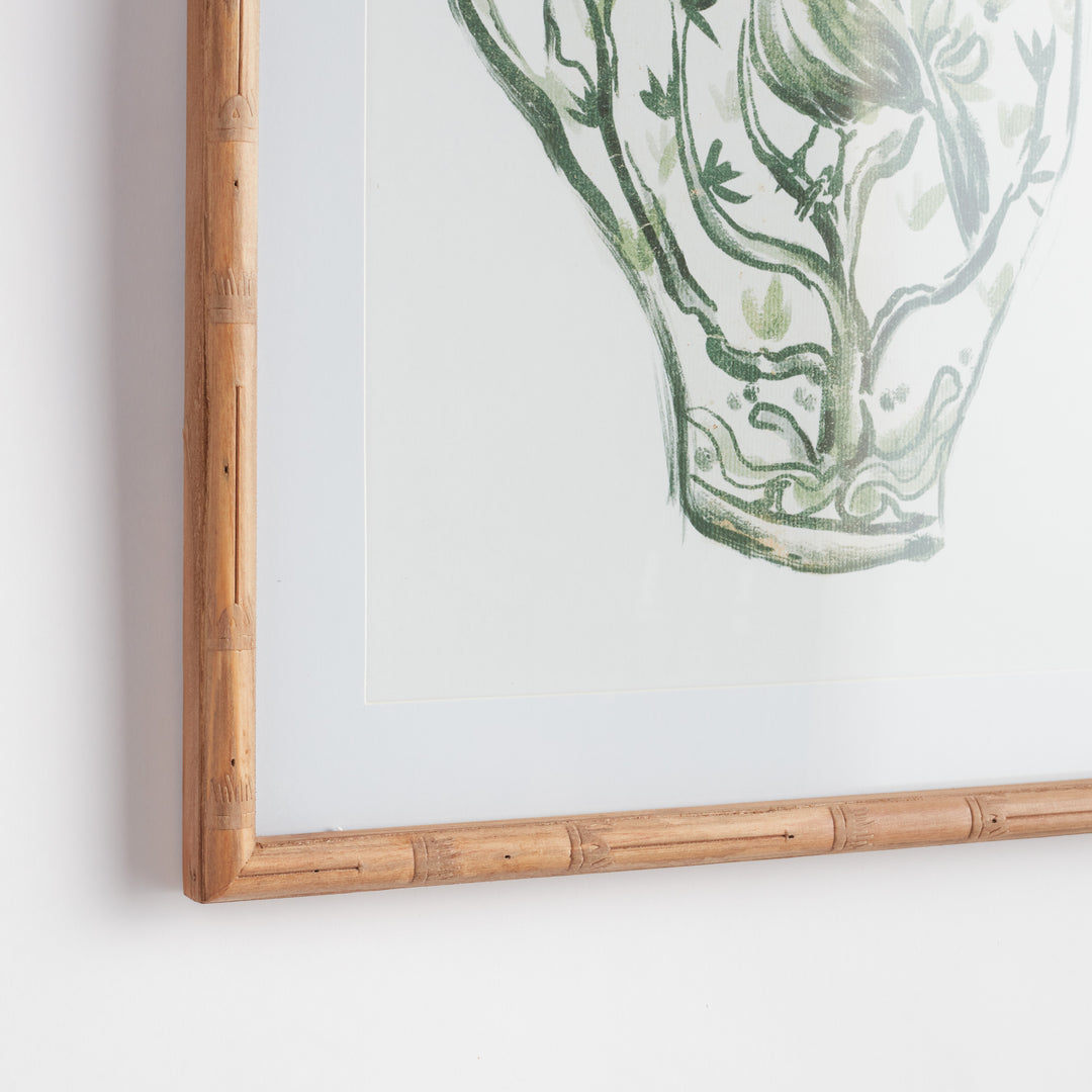CHINOISERIE JAR PRINTS, SET OF 4