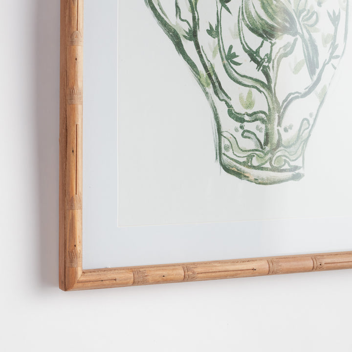 CHINOISERIE JAR PRINTS, SET OF 4