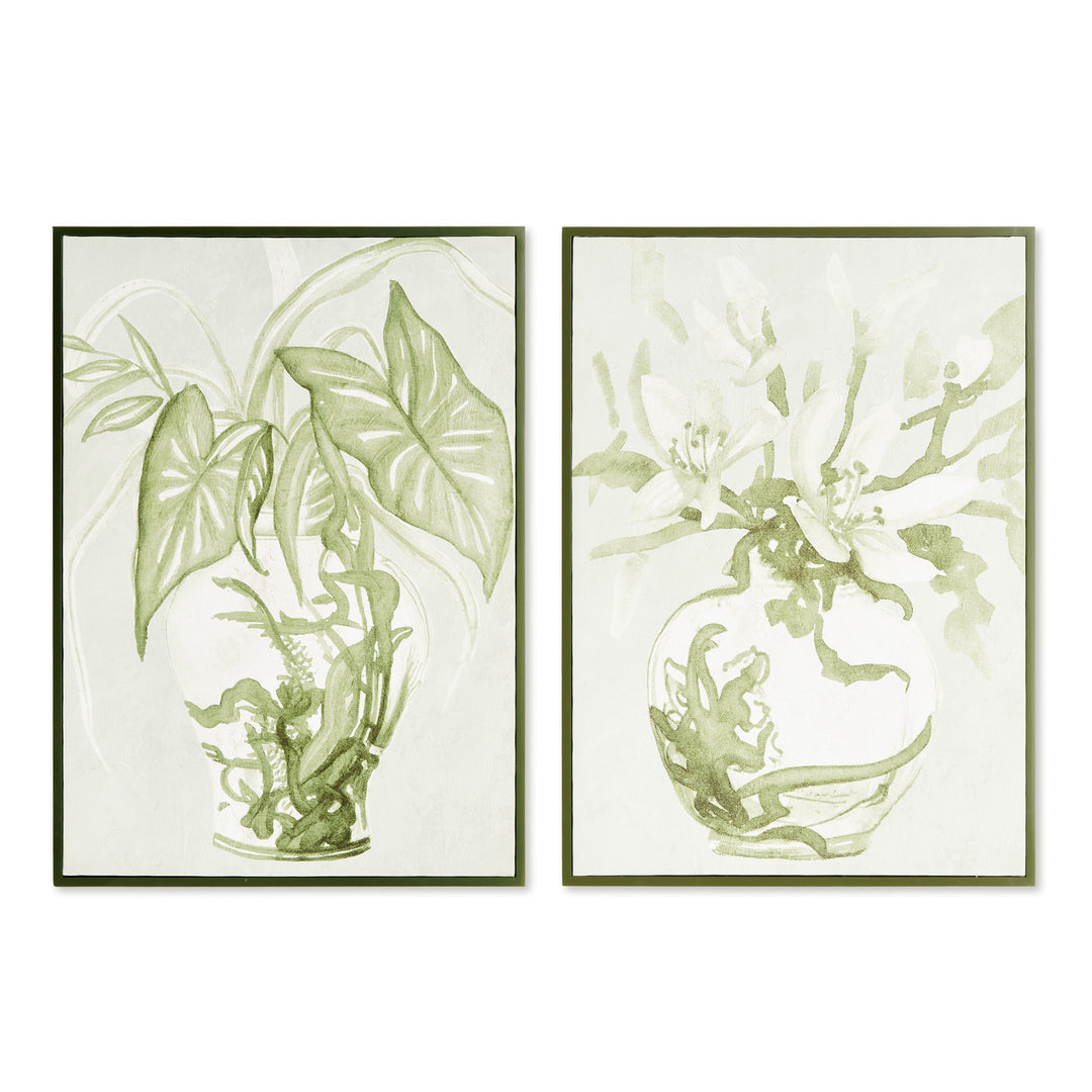 GREENERY IN CHINOISERIE GICLEES ST/2