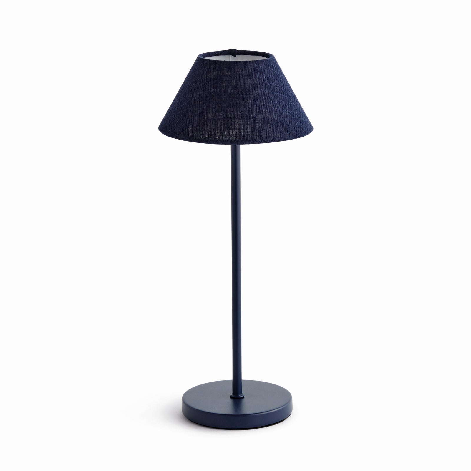 ALLUNA CORDLESS LED LAMP 14" - Navy