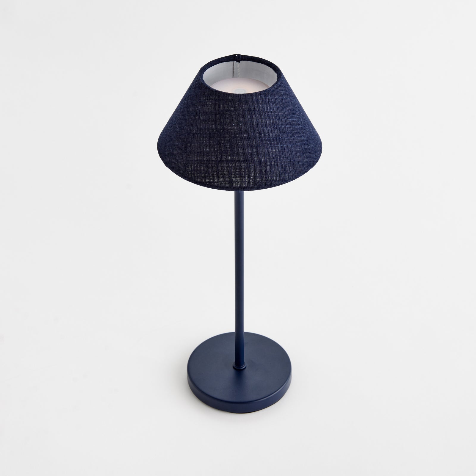 ALLUNA CORDLESS LED LAMP 14" - Navy