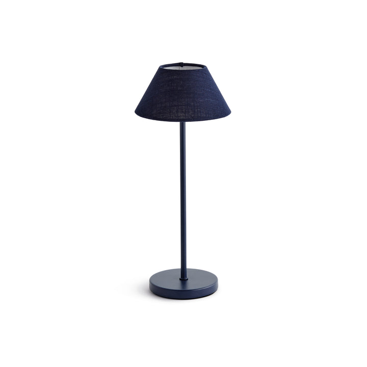ALLUNA CORDLESS LED LAMP 14" - Navy