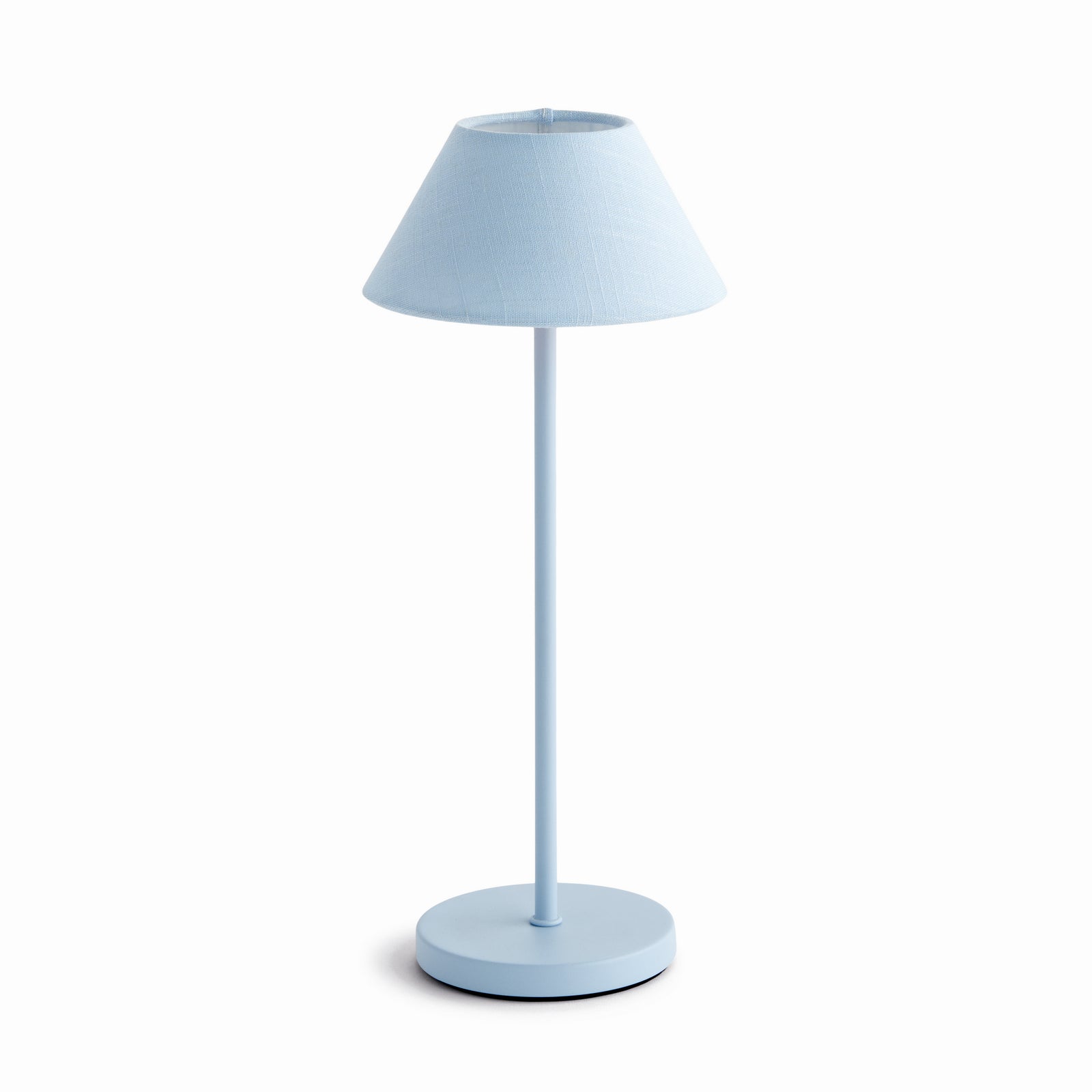 ALLUNA CORDLESS LED LAMP 14" - Light Blue