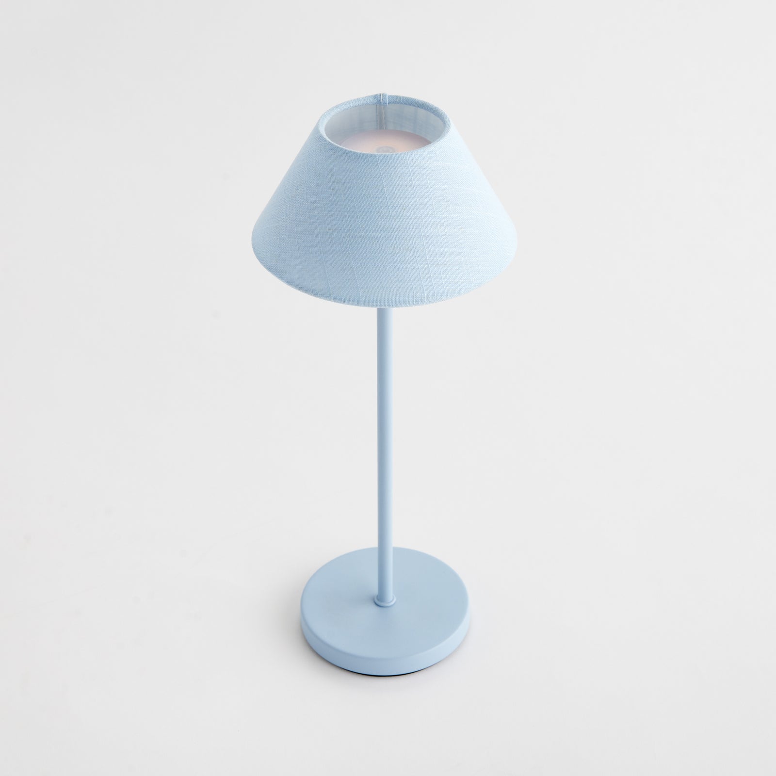 ALLUNA CORDLESS LED LAMP 14" - Light Blue