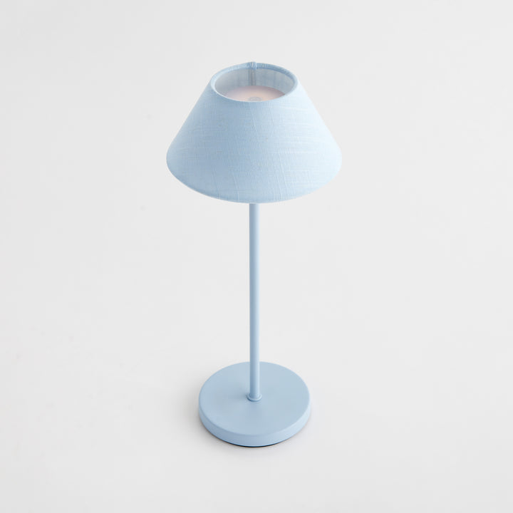 ALLUNA CORDLESS LED LAMP 14" - Light Blue