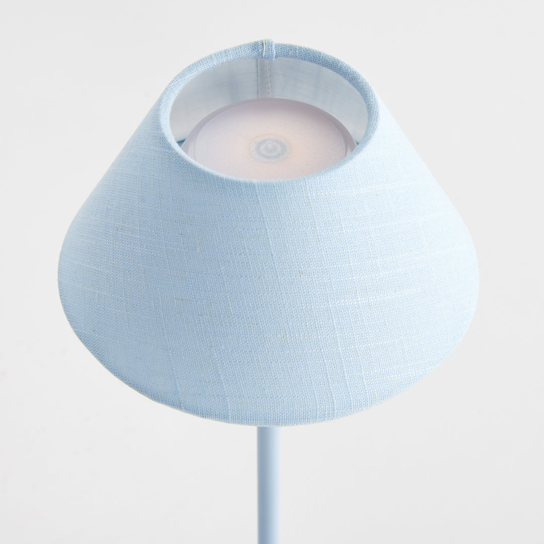 ALLUNA CORDLESS LED LAMP 14" - Light Blue