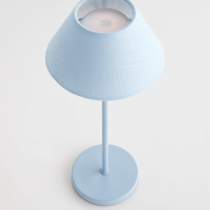 ALLUNA CORDLESS LED LAMP 14" - Light Blue