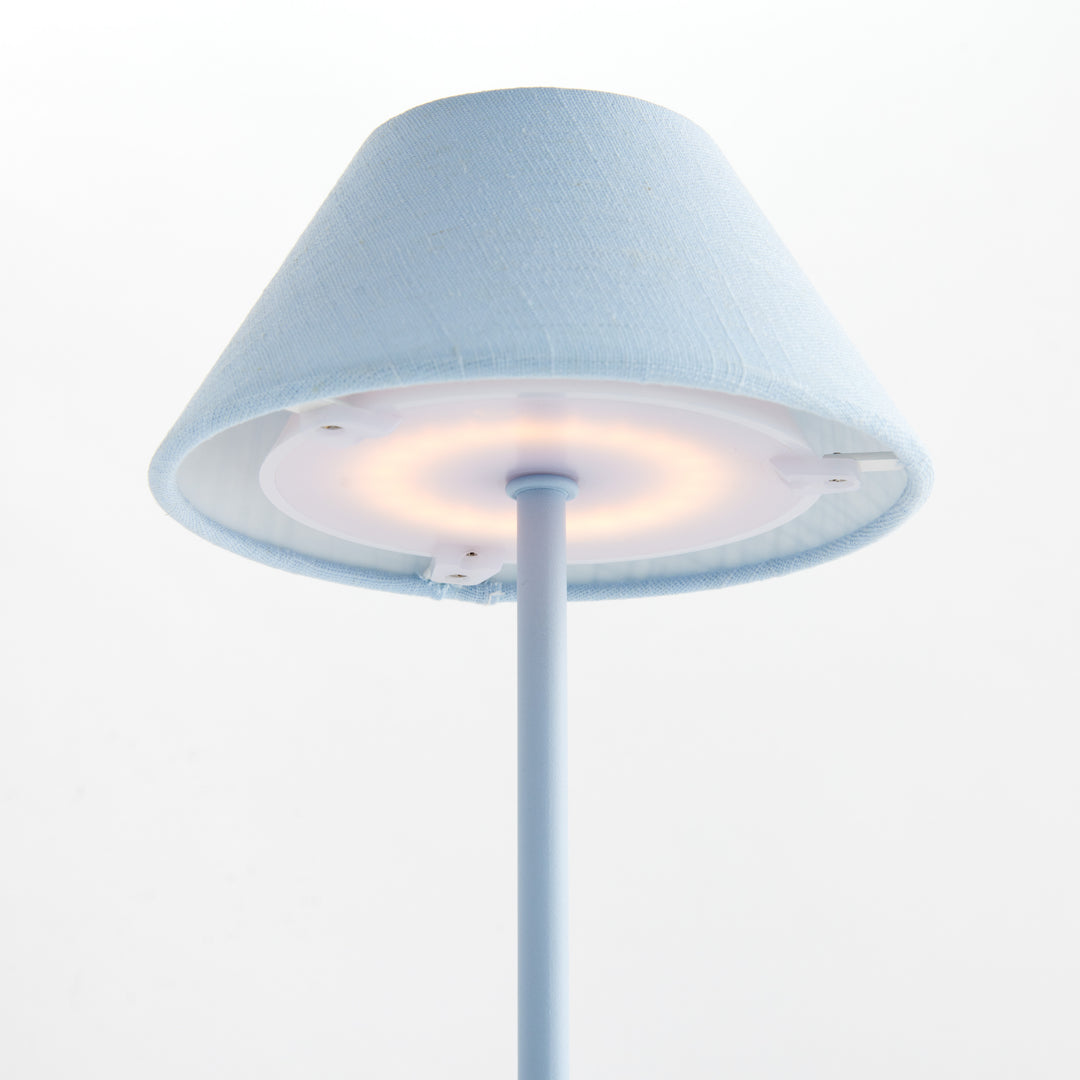 ALLUNA CORDLESS LED LAMP 14" - Light Blue