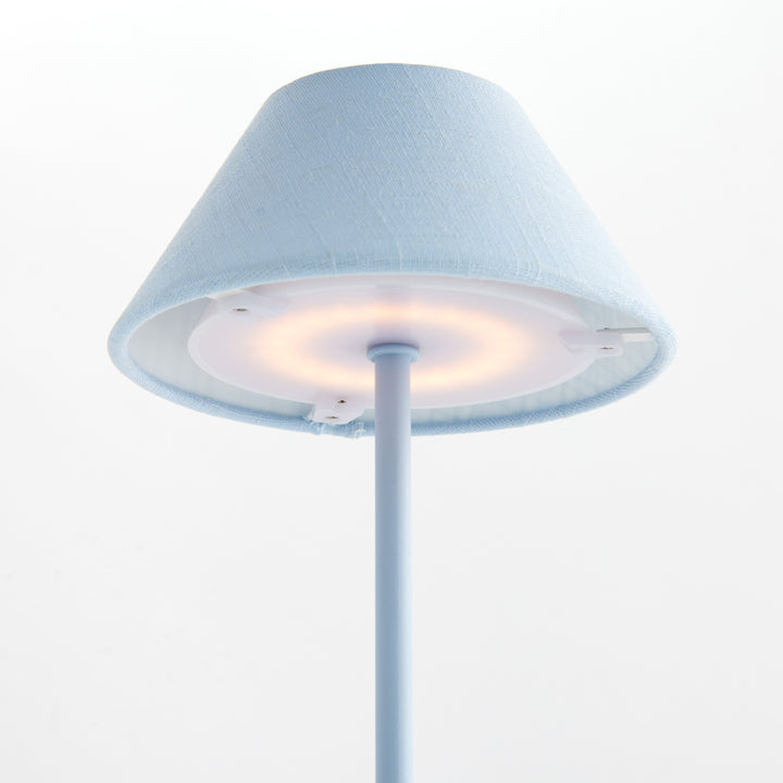 ALLUNA CORDLESS LED LAMP 14" - Light Blue