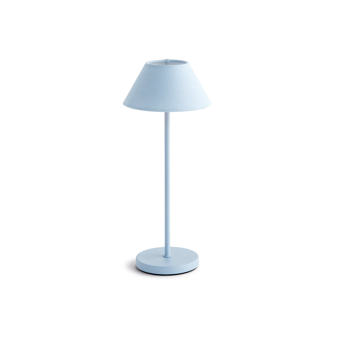 ALLUNA CORDLESS LED LAMP 14" - Light Blue