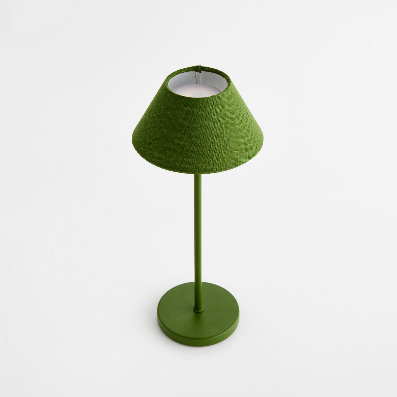 ALLUNA CORDLESS LED LAMP 14" - Dark Green
