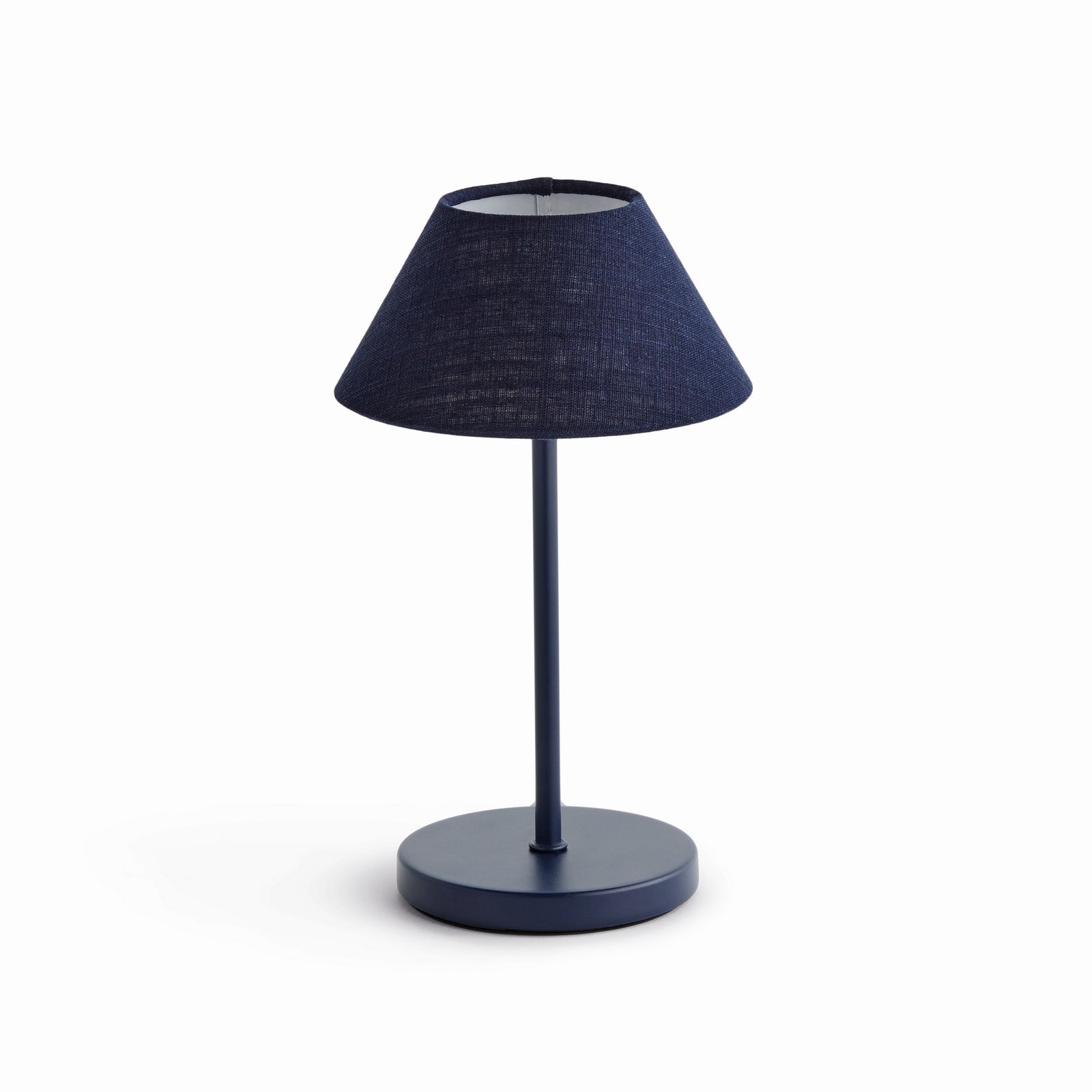 ALLUNA CORDLESS LED LAMP 10" - Navy