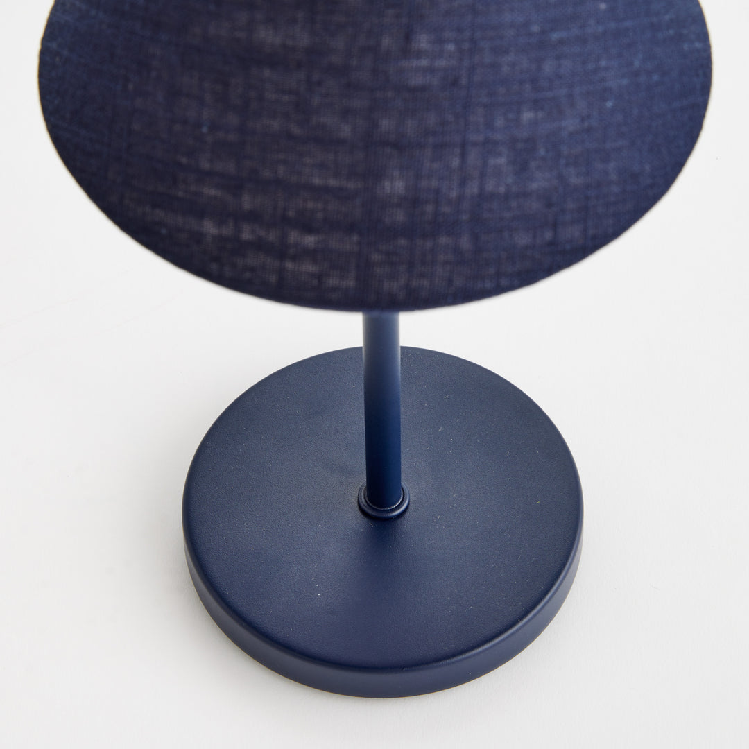 ALLUNA CORDLESS LED LAMP 10" - Navy