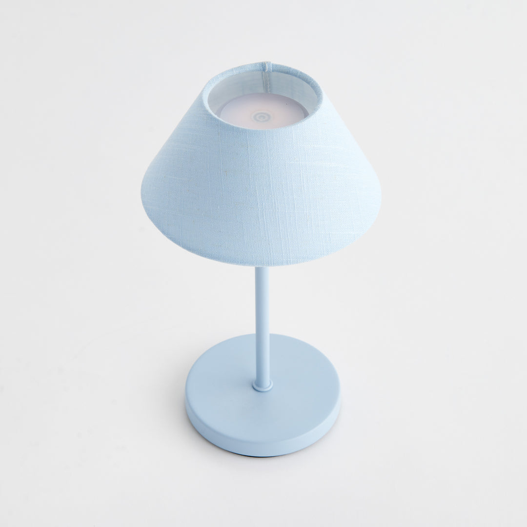ALLUNA CORDLESS LED LAMP 10" - Light Blue