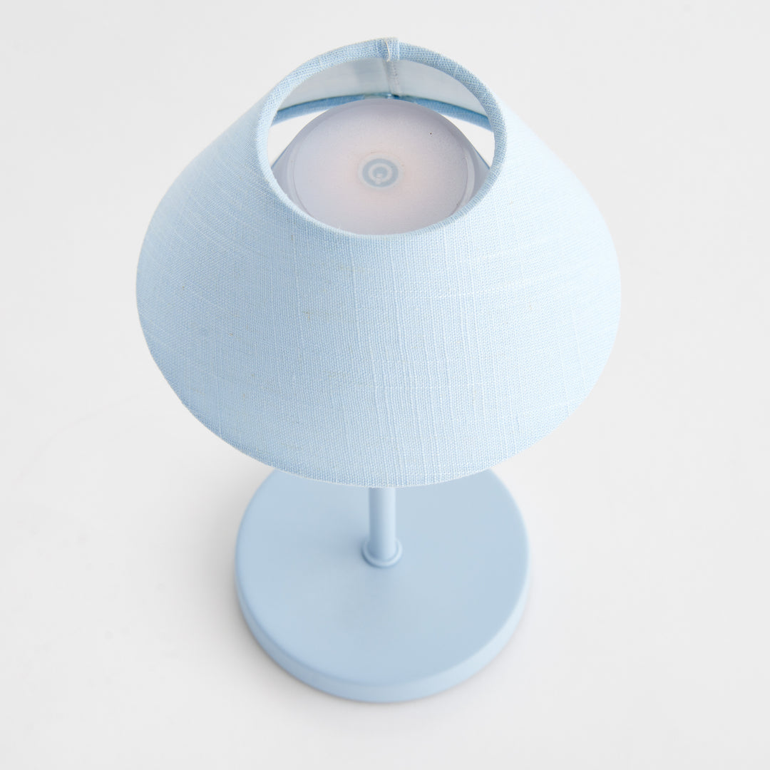 ALLUNA CORDLESS LED LAMP 10" - Light Blue