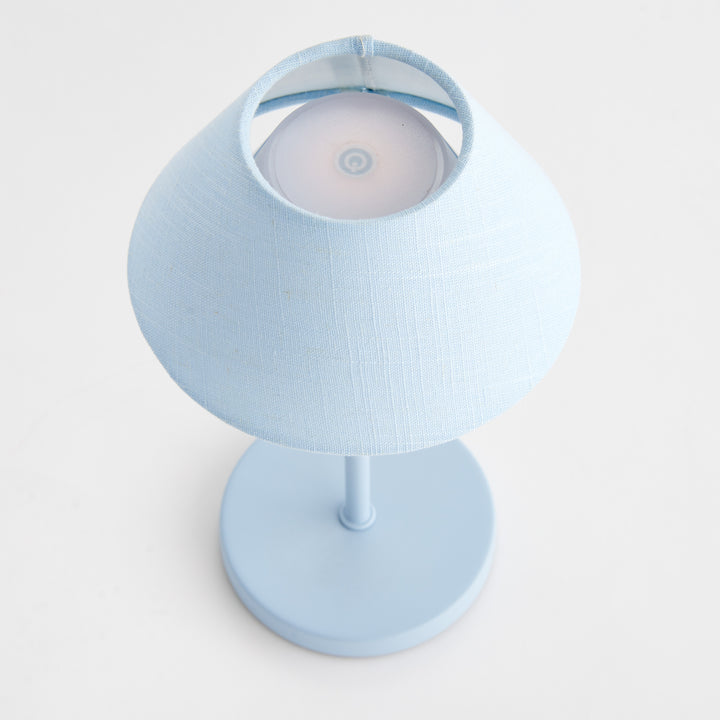 ALLUNA CORDLESS LED LAMP 10" - Light Blue